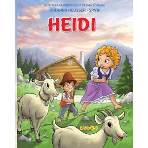 Heidi, Johanna Heusser Spyri - iz serijala malih slikovnica