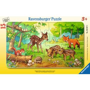 Ravensburger Puzzle šumske životinje 15 kom