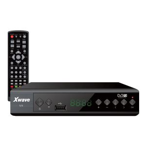 Xwave M4 DVB-T2 Set Top Box,LED,scart,HDMI,USB,media player,metalno kućište