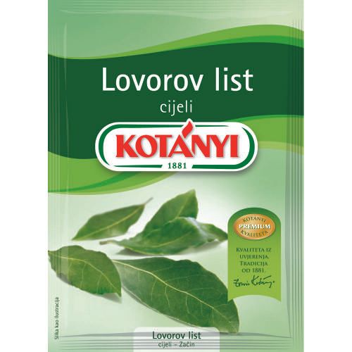 Kotányi Lovorov list cijeli 5g slika 1