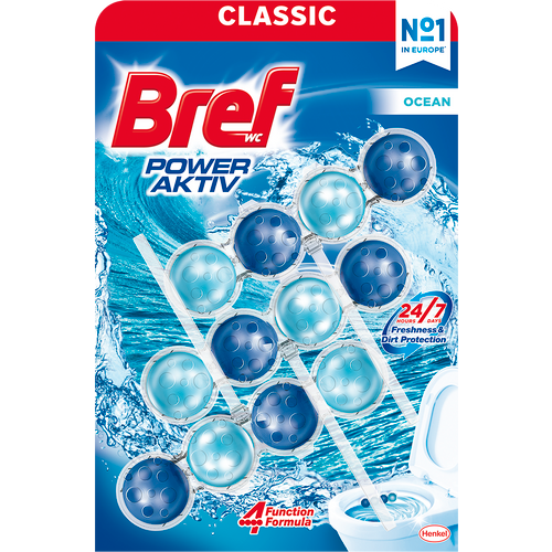 Bref Color Aktiv Osvježivač Wc Šolje Ocean 3x50g slika 1