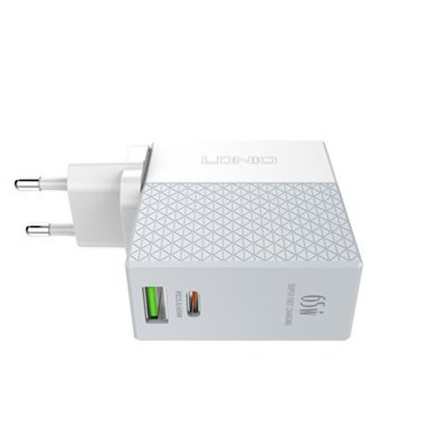 LDNIO CHARGER 2 PORT (1A1C) 65W 5V 3A A2620C slika 2