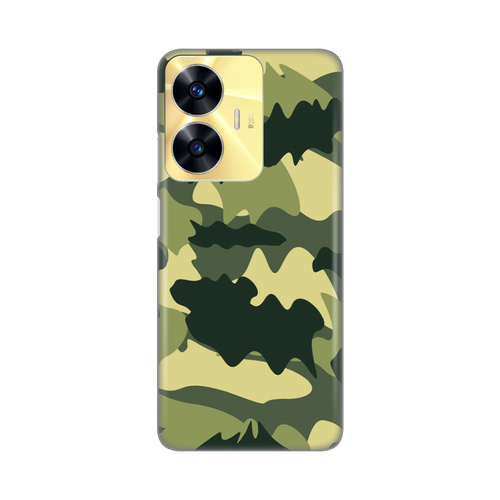 Torbica Silikonska Print Skin za Realme C55 Army slika 1