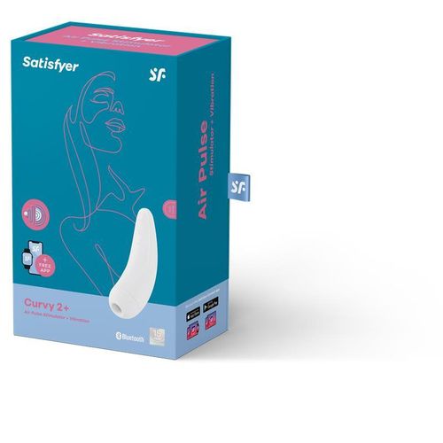 Satisfyer Curvy 2+ stimulator klitorisa - Roza slika 50