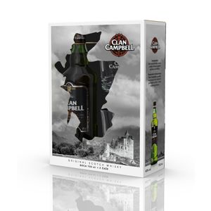 Clan Campbell viski 700 ml + 2 čaše