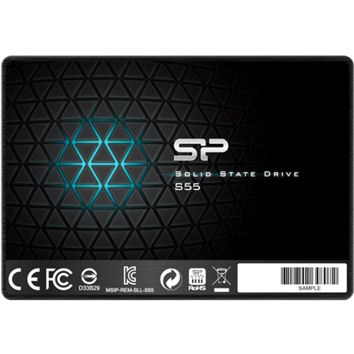 SSD SILICON POWER Slim 120GB 2.5" SATA 3 crna slika 1