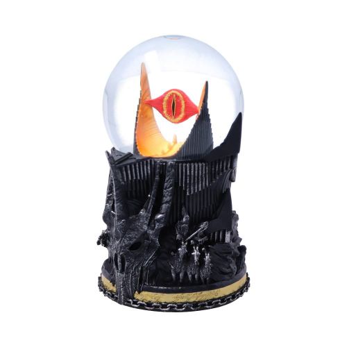 NEMESIS NOW LORD OF THE RINGS SAURON SNOW GLOBE 18CM slika 2