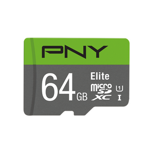 Memorijska kartica PNY MicroSDXC Elite, 64GB, klasa brzine U1, s adapterom