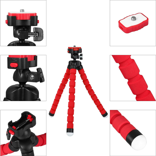 Fleksiblni tripod Kingjoy KT-600 crveni slika 7