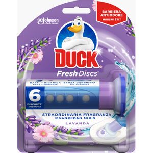 Duck® Fresh Discs gel za čišćenje i osvježavanje WC školjke miris lavanda