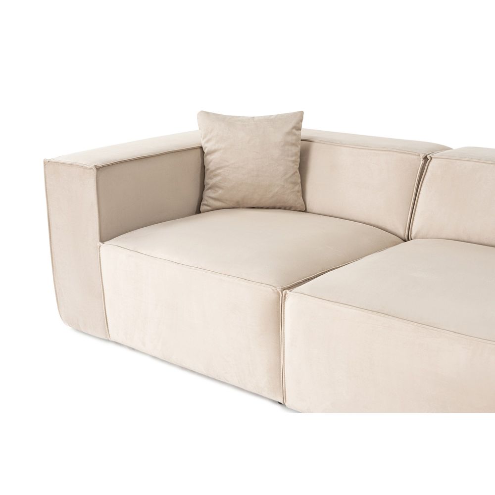 Lora 3 Sjedala - Krem Sofa slika 6