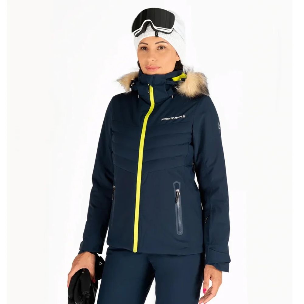 Fischer Ženska jakna za skijanje Alpbach Dark Navy slika 2