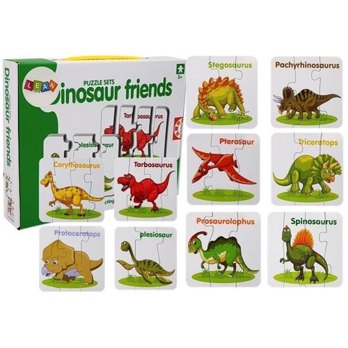 Edukativne puzzle - dinosauri na engleskom slika 1