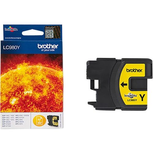 BROTHER LC-980 ink cartridge yellow LC980Y slika 1