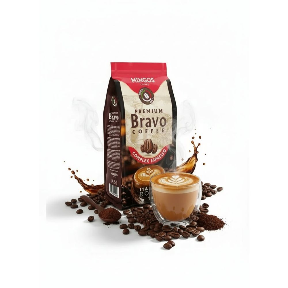 Mingos Kafa u zrnu Espresso Bravo 1 kg slika 3