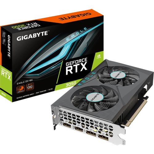 GIGABYTE nVidia GeForce RTX 3050 6GB 96bit GV-N3050EAGLE OC-6GD grafička karta slika 1