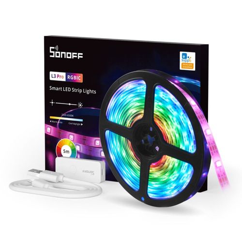 SONOFF L3 PRO 5M Pametna RGBIC LED Wi-Fi Traka slika 1