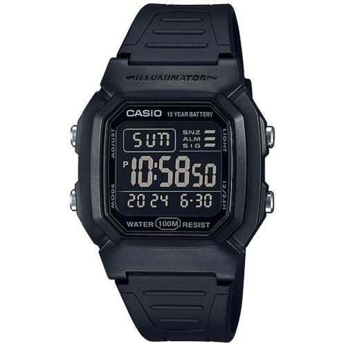 Muški sat Casio W-800H-1BVES Crna slika 1