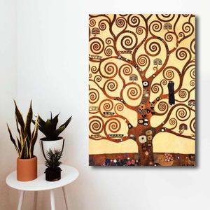 Dekorativna Platnena Slika - Multikolor, Inspiracija Klimt, 70x100cm