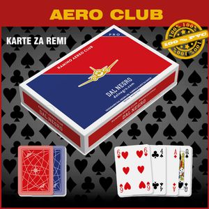 Dal Negro "AERO CLUB" karte za remi 100% plastika