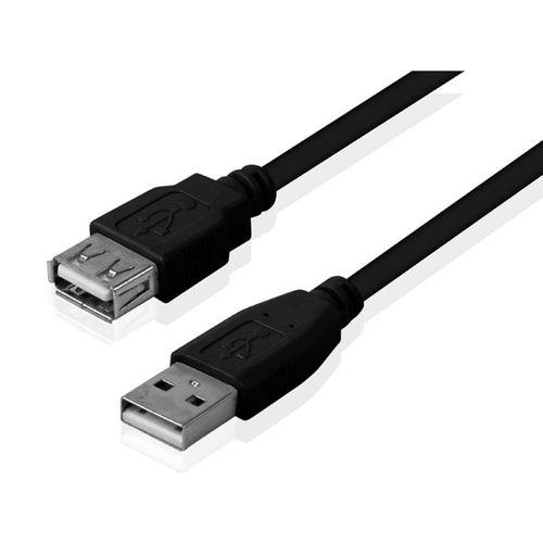 FAST ASIA Kabl USB A - USB A M/F (produžni) 3m crni slika 1