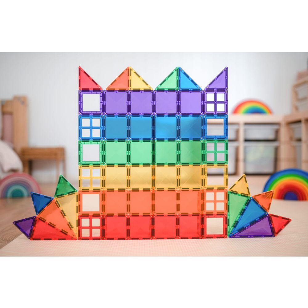 Connetix Magnetne pločice za slaganje Rainbow Starter Pack, 60kom slika 7