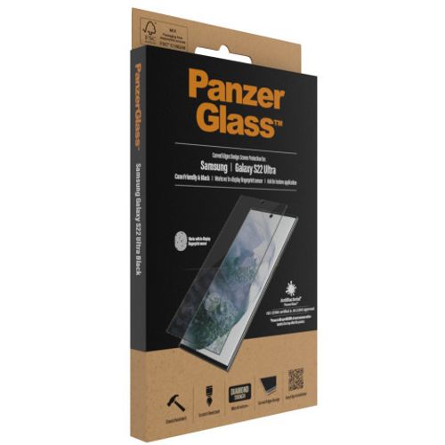 PanzerGlass zaštitno staklo Case Friendly AB za Samsung Galaxy S22 Ultra 5G slika 4