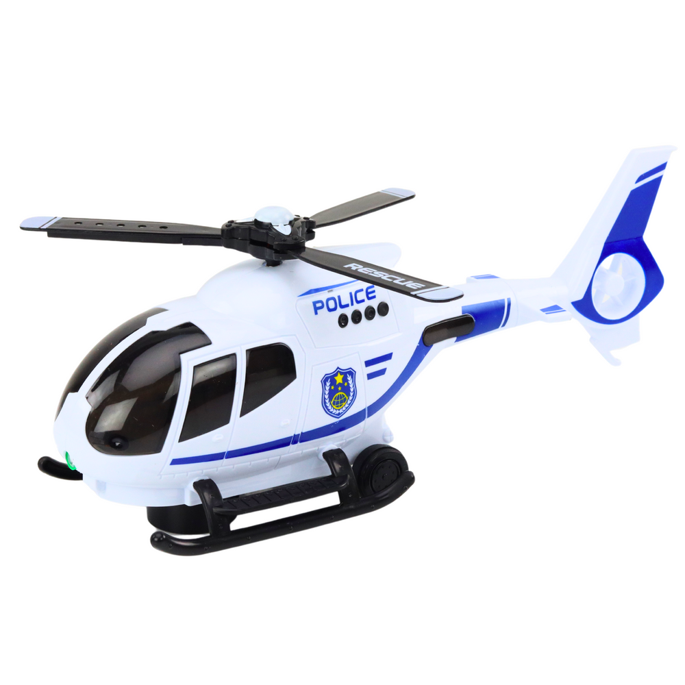 Zvukovi svjetala za vožnju policijskog helikoptera slika 2