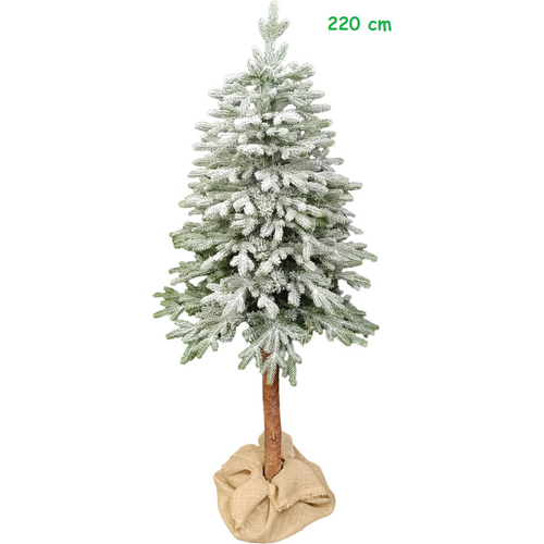 Umjetno božićno drvce - NATUR EXCLUSIVE snježno - 220cm slika 1