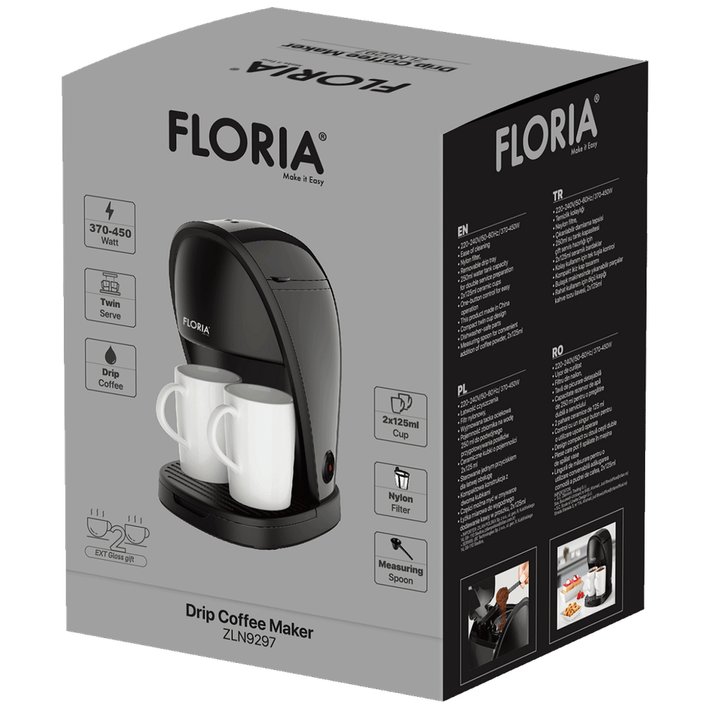 Floria Aparat za kafu, 370-450W - ZLN9297 slika 3