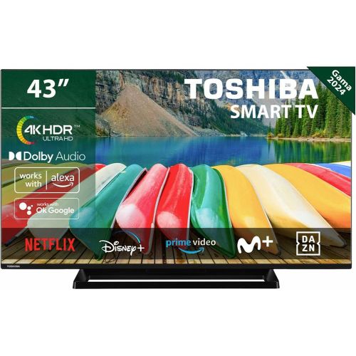 Televizor TOSHIBA 43UV3363DG/LED/43"/UHD/smart/VIDAA/crna slika 1