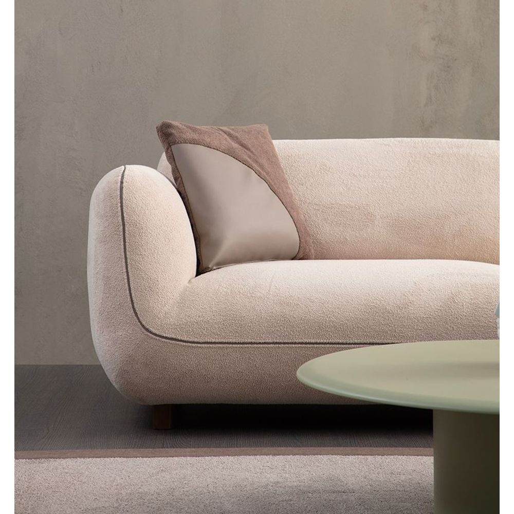 Ugaona sofa Pavia Corner 4 (L1,5+O1+Cx+1,5R) - boja: krem slika 2
