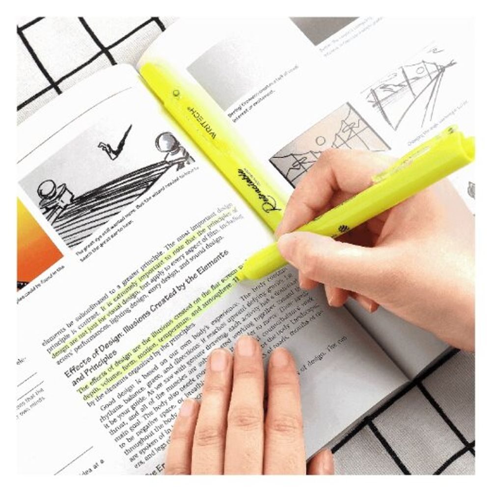 Writech Tekstmarker Click žuti slika 3