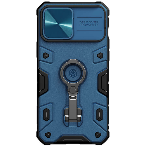 Torbica Nillkin CamShield Armor Pro za iPhone 13 Pro Max 6.7 plava slika 1