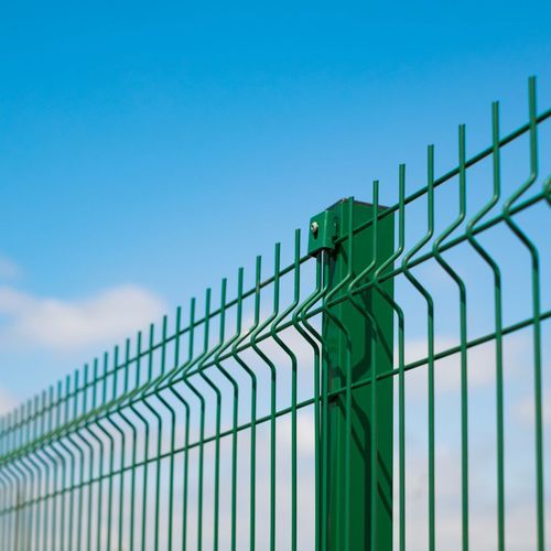 Panel 3D ograda, Zn+PVC, 250x83cm, 4mm, zeleni slika 1