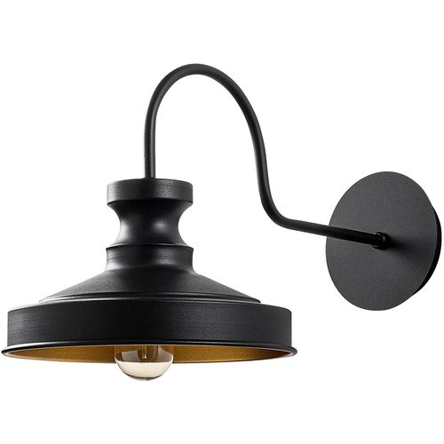 Opviq Zidna lampa BOAT crna, metal, 22 x 42 cm, visina 23 cm, E27 40 W, Berceste - 182BLACK-A slika 5
