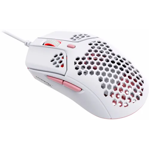 HyperX Pulsefire Haste HMSH1-A-WT/G Gaming miš belo-roze slika 2