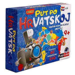 Put po Hrvatskoj edukativna igra HR