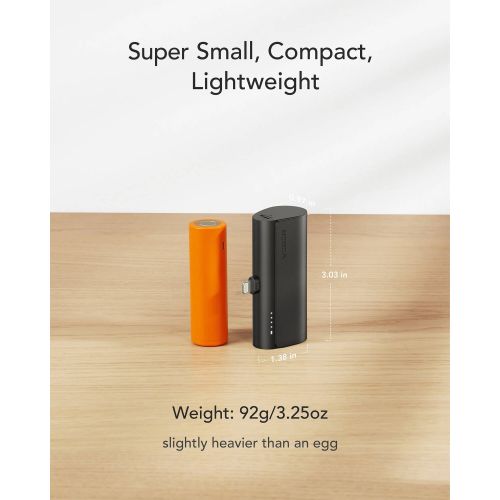 VEGER prijenosna baterija PlugON Lightning 5000 mAh, crna slika 3