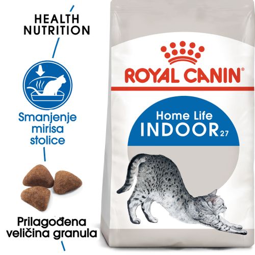 ROYAL CANIN FHN Indoor 27, potpuna i uravnotežena hrana za odrasle kućne mačke (1-7 godina), 4 kg slika 4