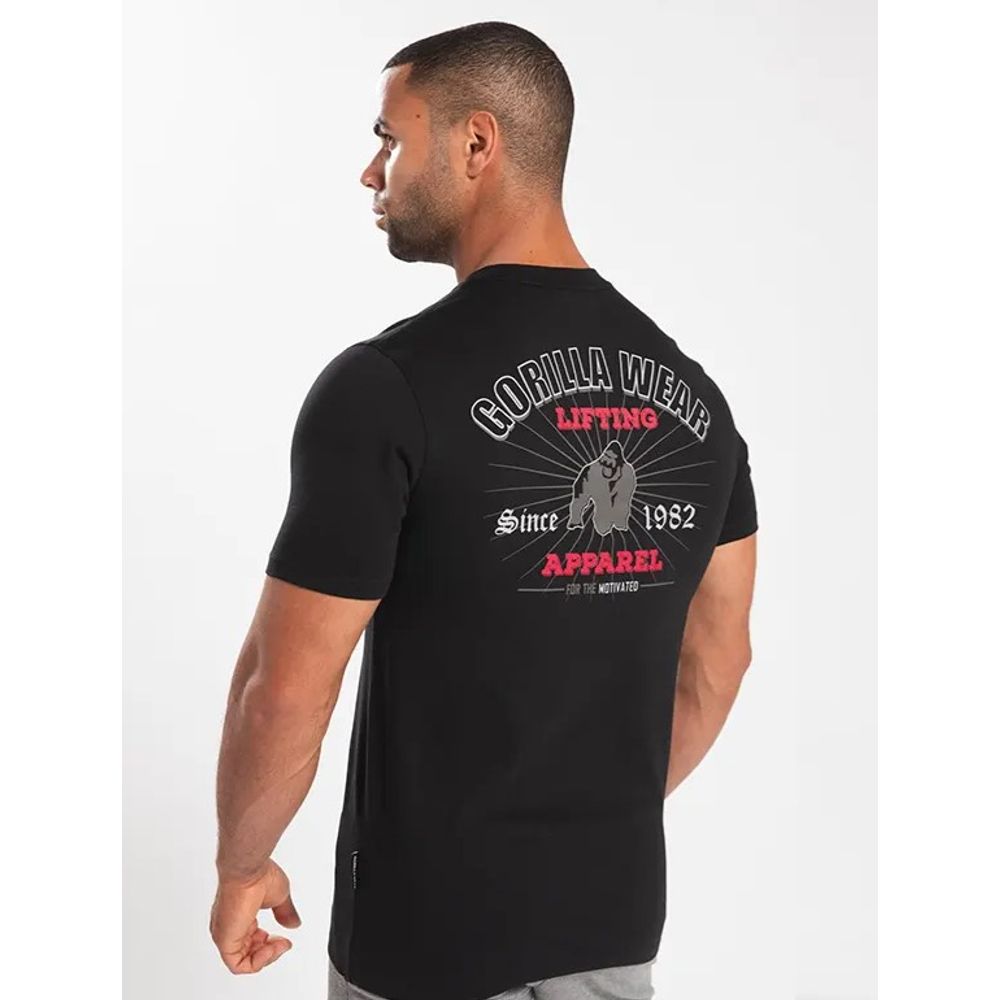 Gorilla Wear OREGON Majica, Crna slika 2
