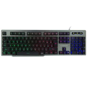 Tastatura kb-r78 sivo crna rampage - 30859