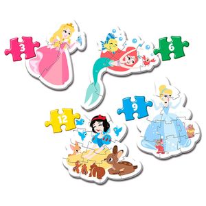 Disney Princess My First Puzzle 3-6-9-12pcs