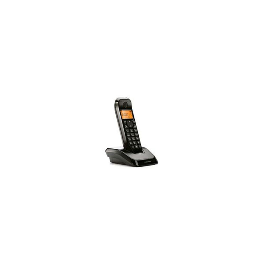 MOTOROLA DECT TELEFON S12 SINGLE NEGRO crni slika 2