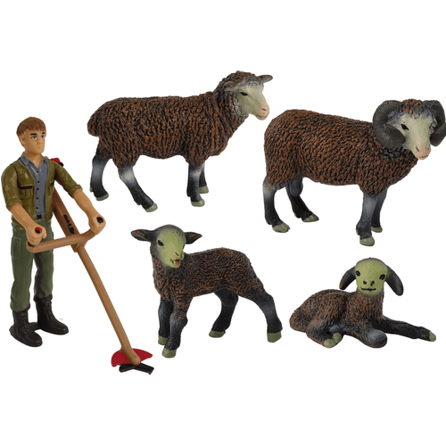 Veliki set figurica ovce na farmi slika 1
