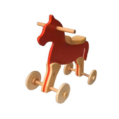 Woody Fashion Igračka Horse with Wheels slika 1