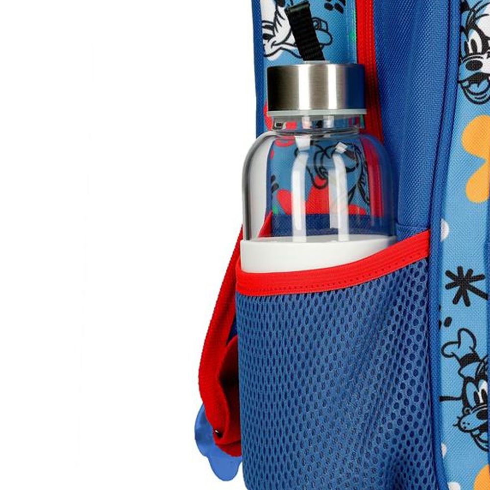 Disney Ranac 25 cm, Peek a Boo 42220T1 sa točkićima, plavi slika 5