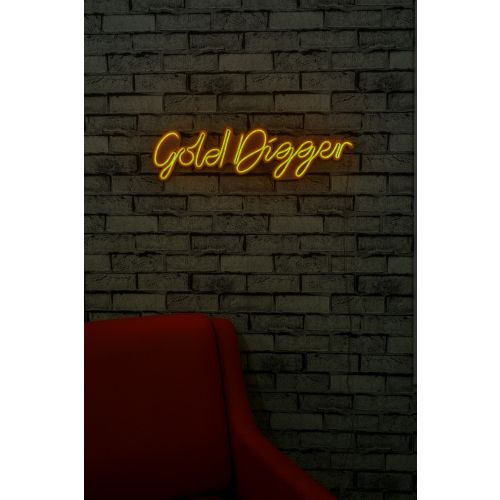 Wallity Ukrasna plastična LED rasvjeta, Gold Digger - Yellow slika 10