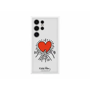 Samsung Galaxy S24 Ultra Flipsuit Case White (includes White Keith Haring plate)