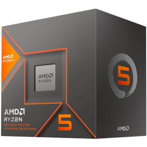 AMD CPU Desktop Ryzen 5 6C/12T 8400F (4.2GHz/4.7GHz,22MB,65W,AM5) box, with Wraith Stealth Cooler slika 1